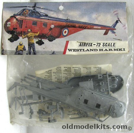 Airfix 1/72 Westland H.A.R. MK.1 - Bagged, 124 plastic model kit